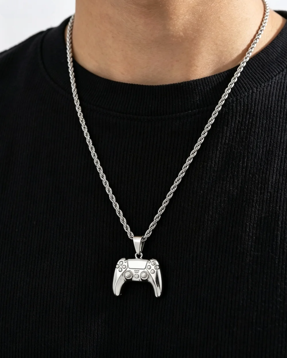Aura Ace Controller Alloy Electroplated Necklace